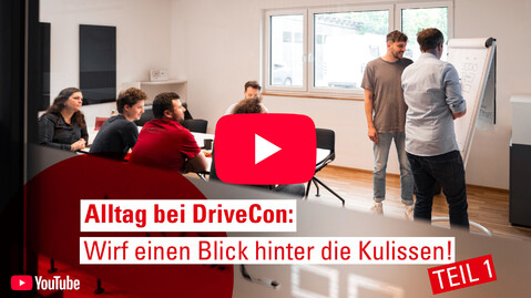 Youtubevideo Alltag bei DriveCon | Thumbnail